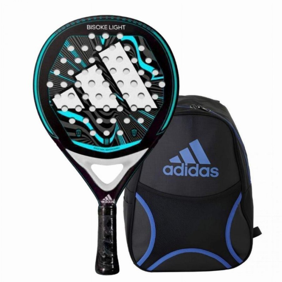 Pack Raquete Adidas Bisoke Light 2024 com Mochila  Oferta + Barato