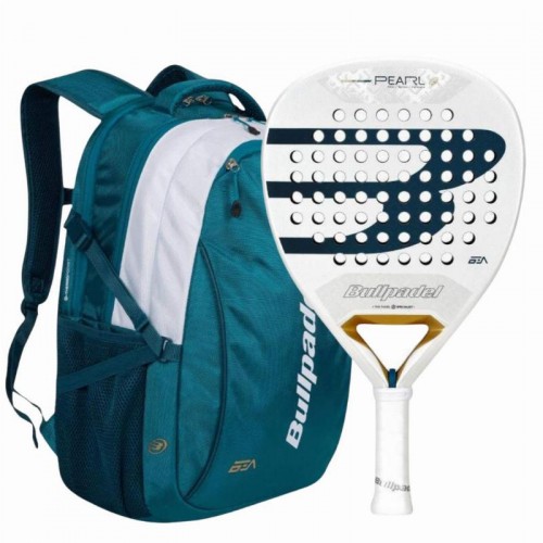Pack Raquete Bullpadel Bea Gonzalez Pearl 2026 com Mochila
