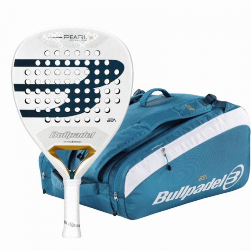 Pack Raquete Bullpadel Bea Gonzalez Pearl 2026 com Saco de Raquete de Padel