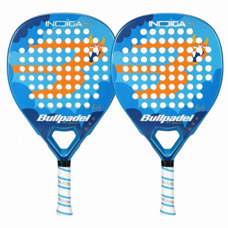 Pacote Bullpadel Indiga Boy Junior 2025 x2  Oferta + Barato