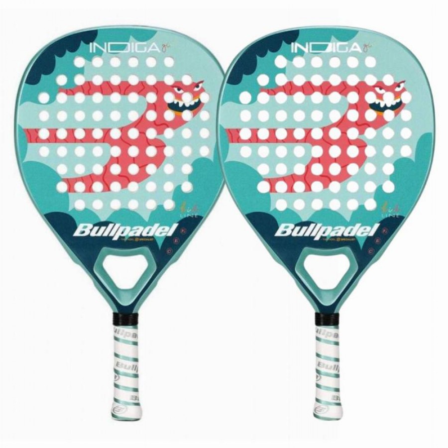 Pacote Raquete Bullpadel Indiga Girl Junior 2025 x2  Oferta + Barato