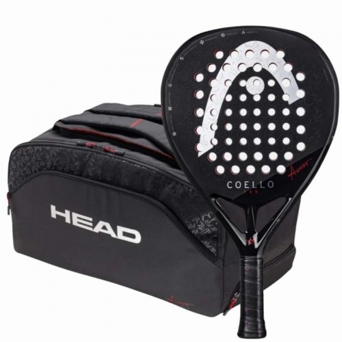 Pacote de raquete Head Coello Pro 2025 com bolsa de raquete de padel