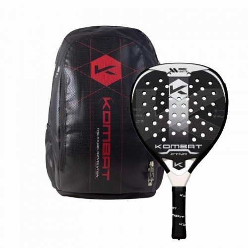 Pack Pala Kombat Manu Martin Etna y Mochila Roja Pack Pala Kombat Manu Martin Etna y Mochila Roja