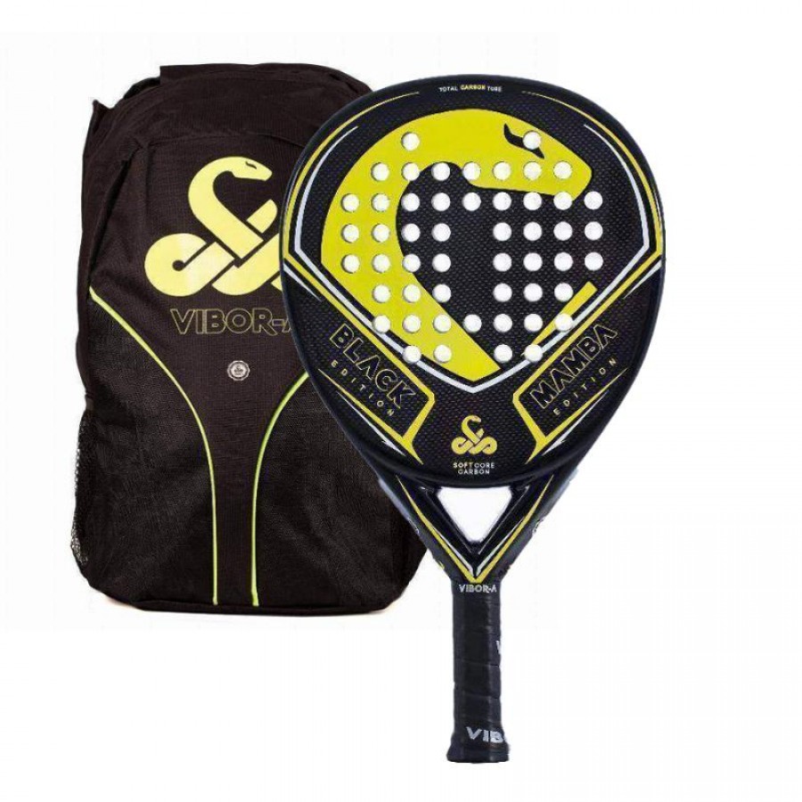 Pack Pala Vibora Black Mamba Classic Edition 2022  Oferta + Barato