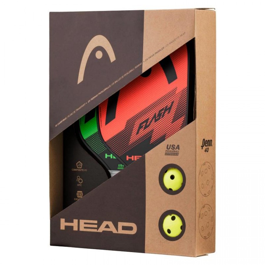 Pack Pickleball Head Flash  Offre - Pas cher
