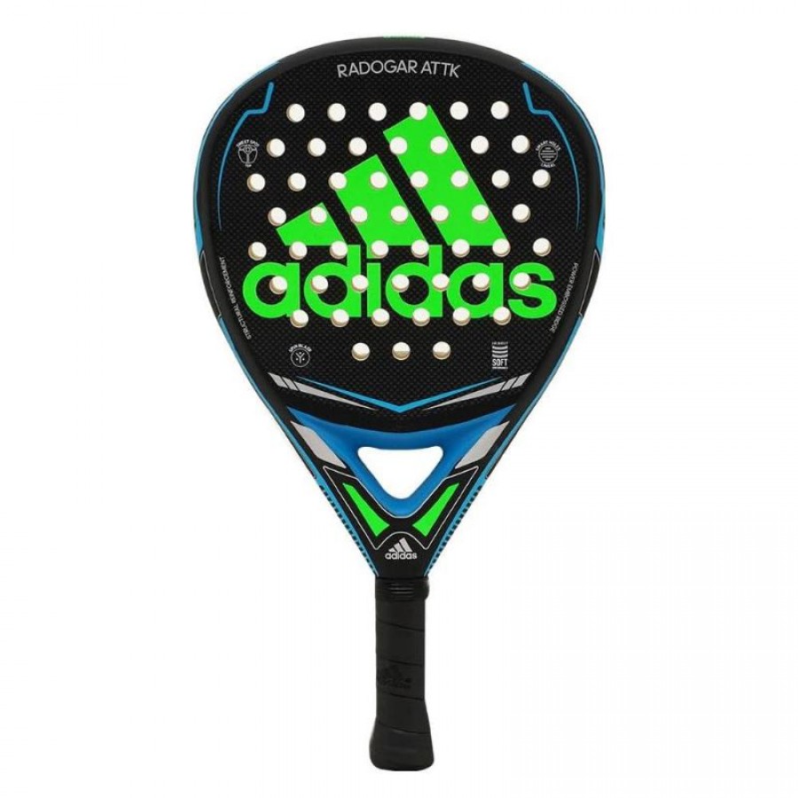 Raquette adidas Radogar Attk Bleu  Offre - Pas cher