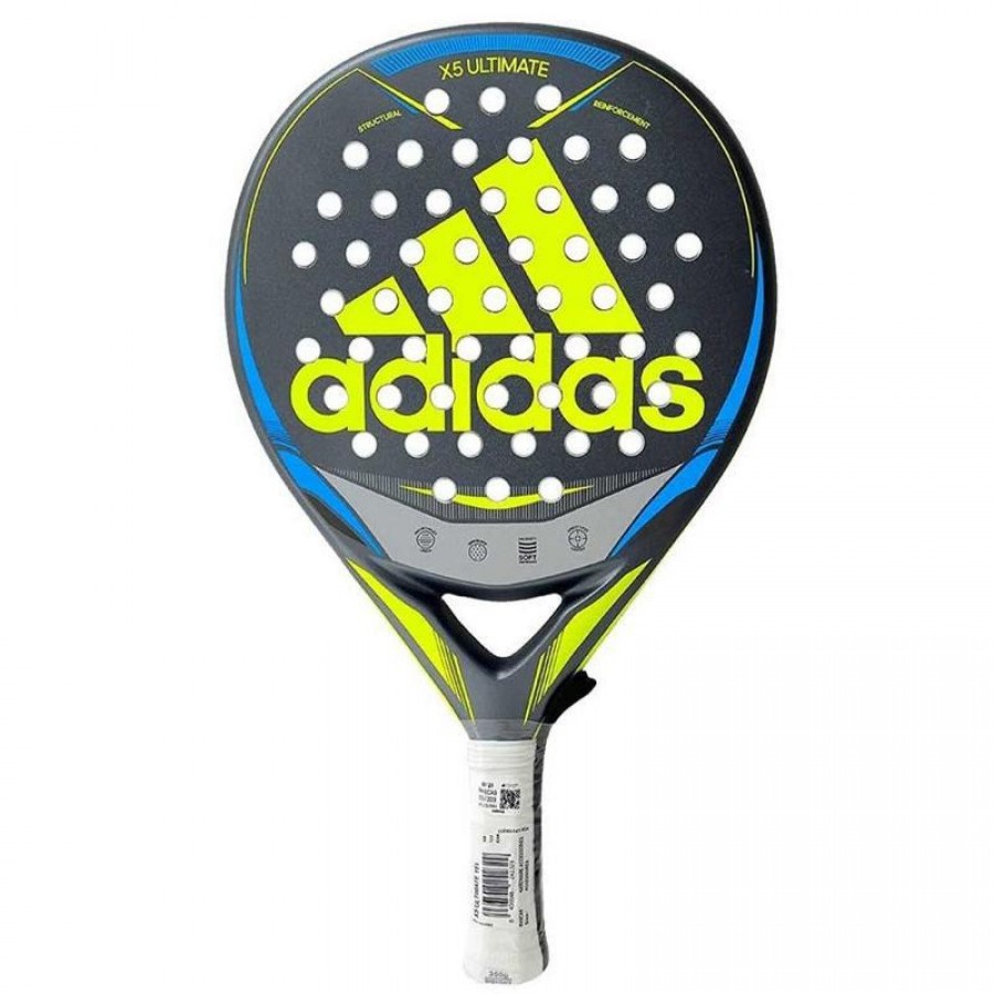 Raquette adidas X5 Ultimate Jaune  Offre - Pas cher