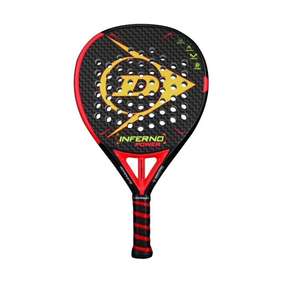 Pala Dunlop Inferno Power Negro  Offre - Pas cher