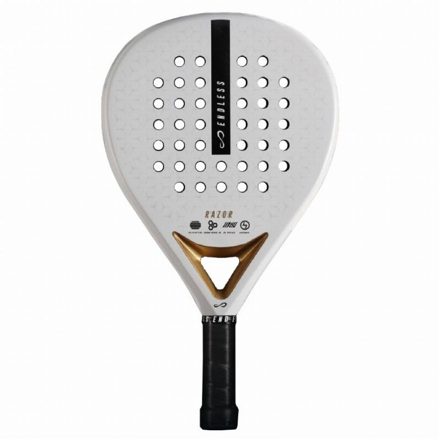 Raquette Endless Razor en or blanc  Offre - Pas cher