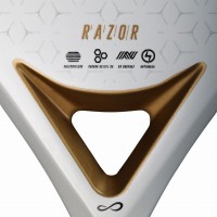 Raquette Endless Razor en or blanc  Offre - Pas cher