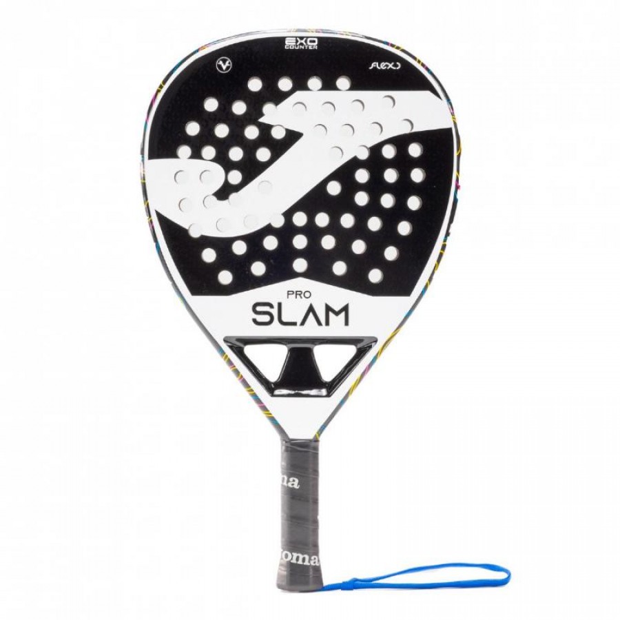 Joma Raquete Slam Pro Branco Preto  Oferta + Barato