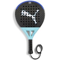 Raquete Puma Nova Elite Control Preto Azul Turquesa  Oferta + Barato