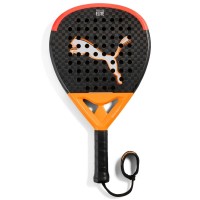 Raquete Puma Nova Elite Power Black Orange Red  Oferta + Barato