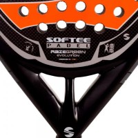 Pala Softee Raze Evolution Laranja Carbono  Oferta + Barato