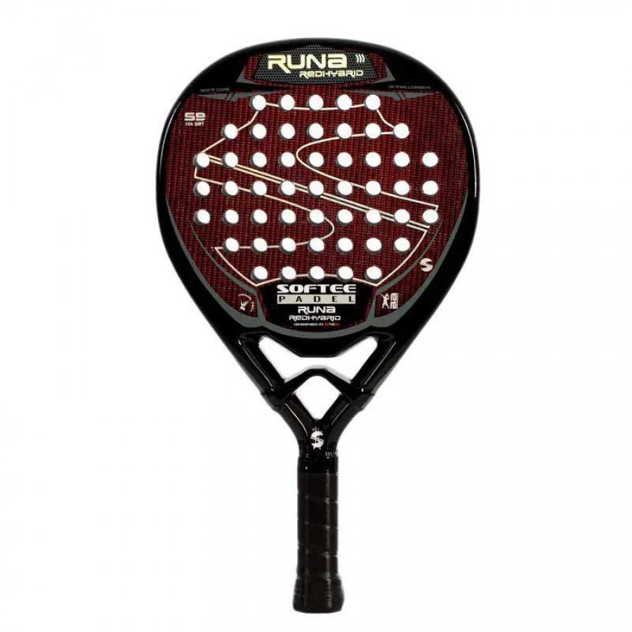 Raquette Softee Runa Hybrid Rouge 2024  Offre - Pas cher