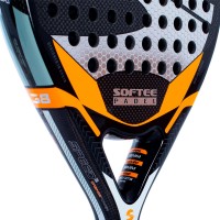 Raquete Softee Velocidade Laranja Power 2024  Oferta + Barato