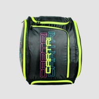 Paletero Cartri Raa Black Yellow Fluor  PADELPOINT Paletero Cartri Raa Black Yellow Fluor
