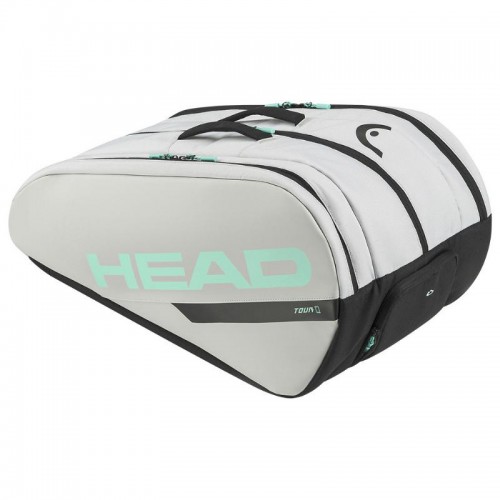 Head Tour Padel L Gray Mint Padel Bag Head Tour Padel L Gray Mint Padel Bag
