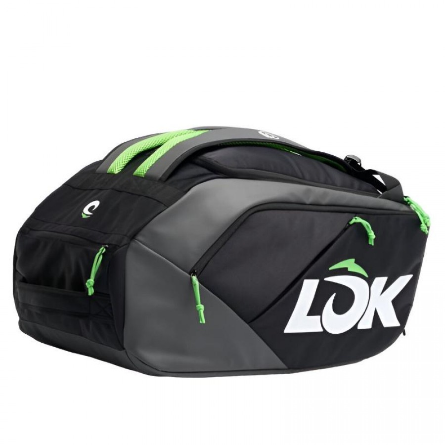 Lok Maxx Preto Cinza Escuro Lima Padel Bag  Oferta + Barato