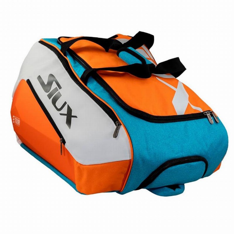Sac de padel Siux Pro Tour Bleu Orange  Offre - Pas cher