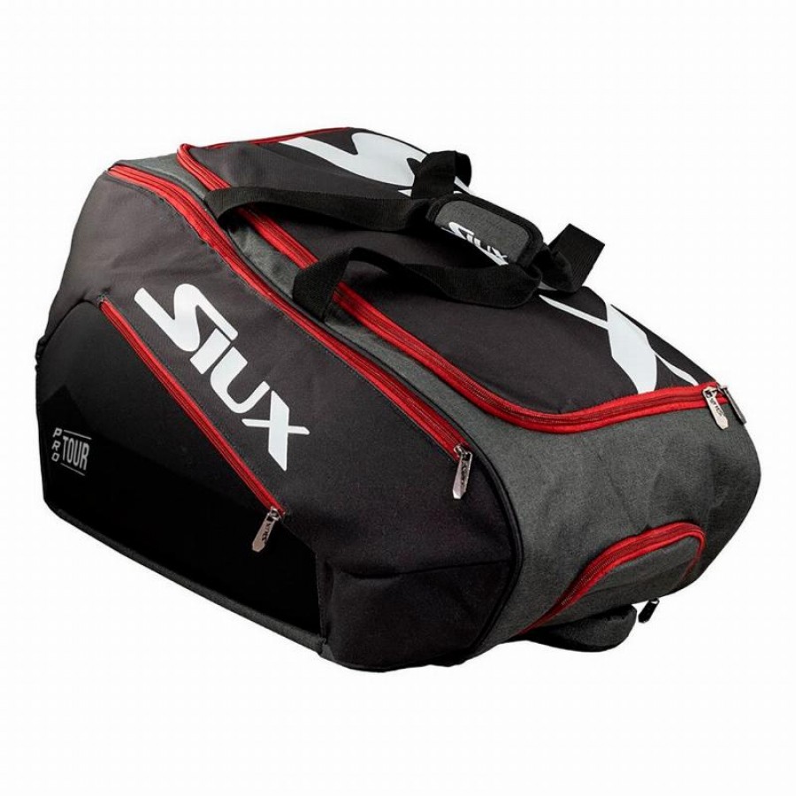 Sac de raquette de padel Siux Pro Tour Noir  Offre - Pas cher