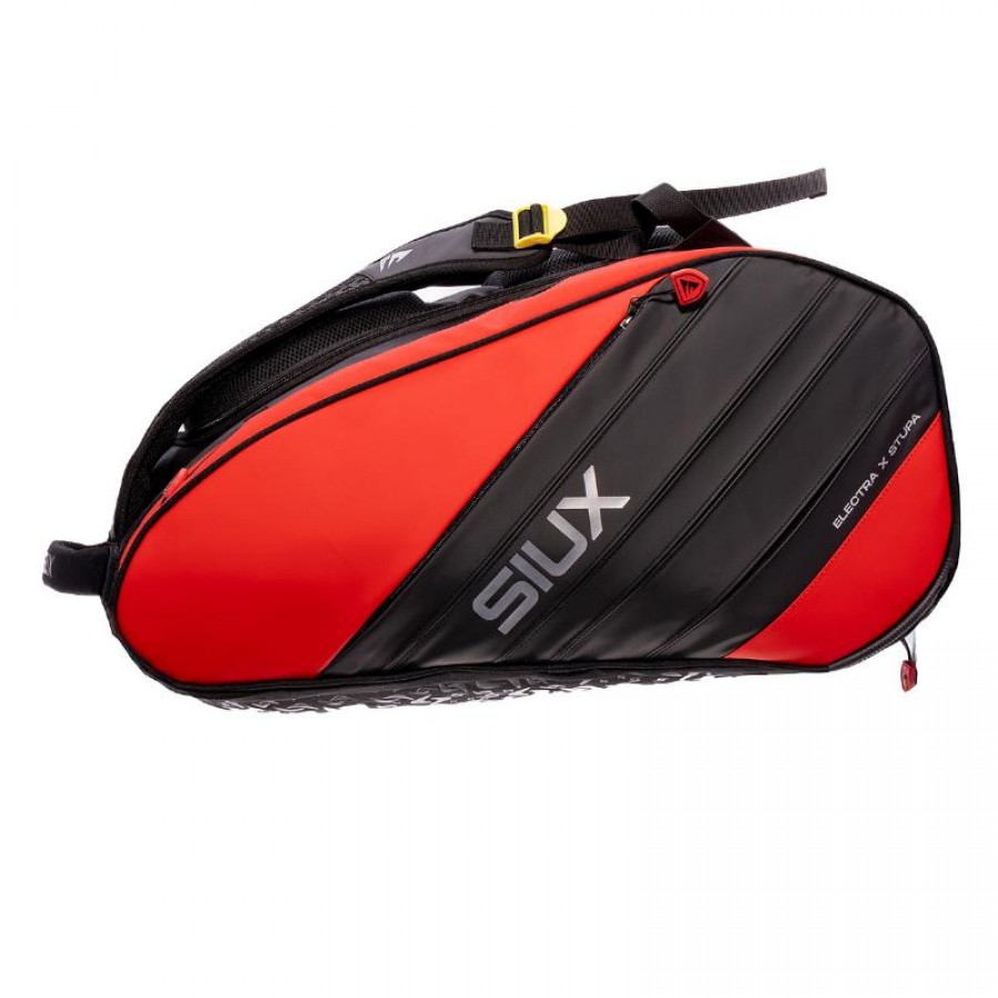 Siux Stupa Electra Bolsa Padel Vermelha Preta