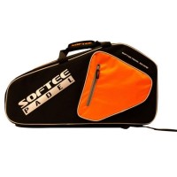 Softee Padel Padel Quadrado Laranja Fluorescente Padel Bag  Oferta + Barato