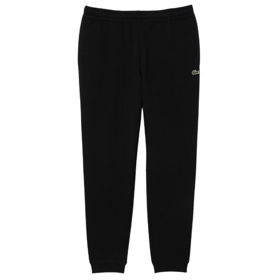 Pantalon Lacoste Algodon Negro  Oferta + Barato
