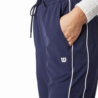 Pantalon Wilson Team Warm Up Marino Mujer  Offre - Pas cher