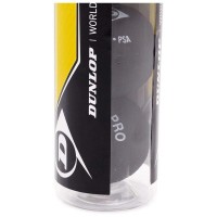 Dunlop Pro Double Point Balle de squash jaune 3 unites  Offre - Pas cher