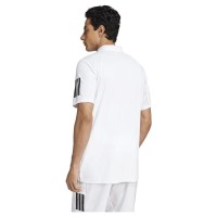 Polo Adidas Club 3 Bandes Blanc Noir