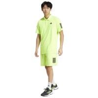 Polo Adidas Club 3 Stripes Lucid Limon