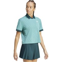 Polo Adidas Original Pro London Turquesa Mujer  Oferta + Barato
