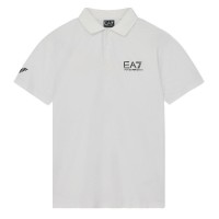 Polo Armani EA7 Ventus 7 Blanco Azul Armani