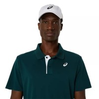 Polo Asics Court Verde Saxon  Oferta + Barato