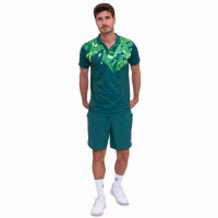 Polo Bidi Badu Spike Vert Fonce  Offre - Pas cher