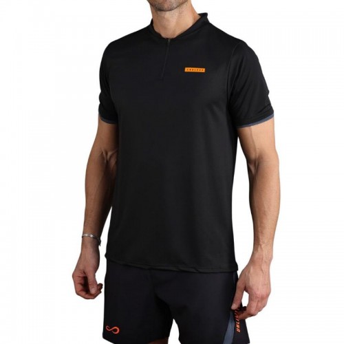 Polo Endless Bravery Negro Naranja Polo Endless Bravery Negro Naranja