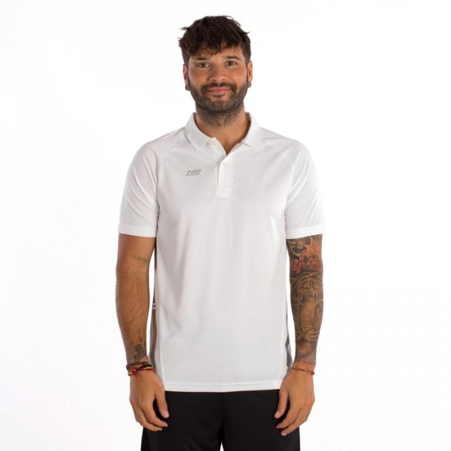 Enebe Strauss T-Shirt Polo Branco  Oferta + Barato