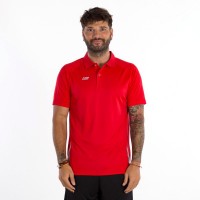 Polo Enebe Strauss Rojo  Offre - Pas cher