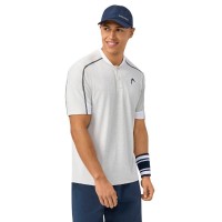 Polo Head Play Tech Gris Claro  Offre - Pas cher