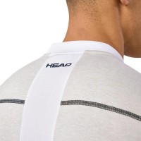 Polo Head Play Tech Gris Claro  Offre - Pas cher