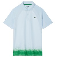 Polo Lacoste Daniil Medvedev Ultra Dry Azul Claro Verde  Offer + Cheap