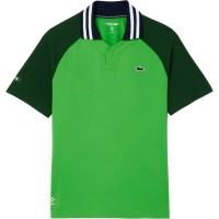 Polo Lacoste Daniil Medvedev Verde  Offre - Pas cher