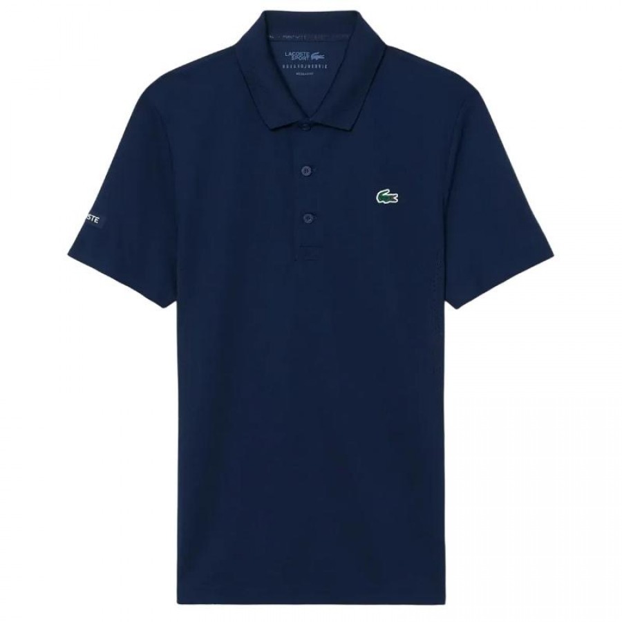 Polo Lacoste Novak Djokovic Tenis Azul Marino