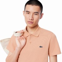 Polo Lacoste Regular Fit Algodon Beige Coral  Oferta + Barato
