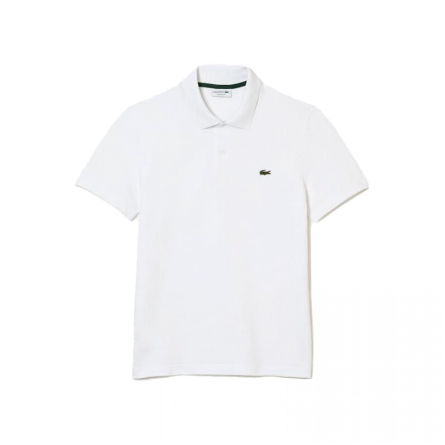Polo Lacoste Regular Fit Blanco  Offre - Pas cher