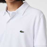 Polo Lacoste Regular Fit Blanco  Offre - Pas cher