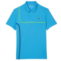 Polo Lacoste Sport Pique Azul  Offer + Cheap