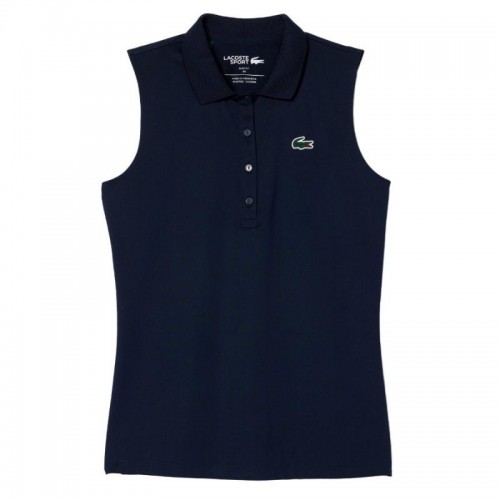 Polo Lacoste Ultra Dry Azul Marino Mujer Polo Lacoste Ultra Dry Azul Marino Mujer