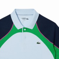 Polo Lacoste Ultra Dry Azul Verde  Offer + Cheap